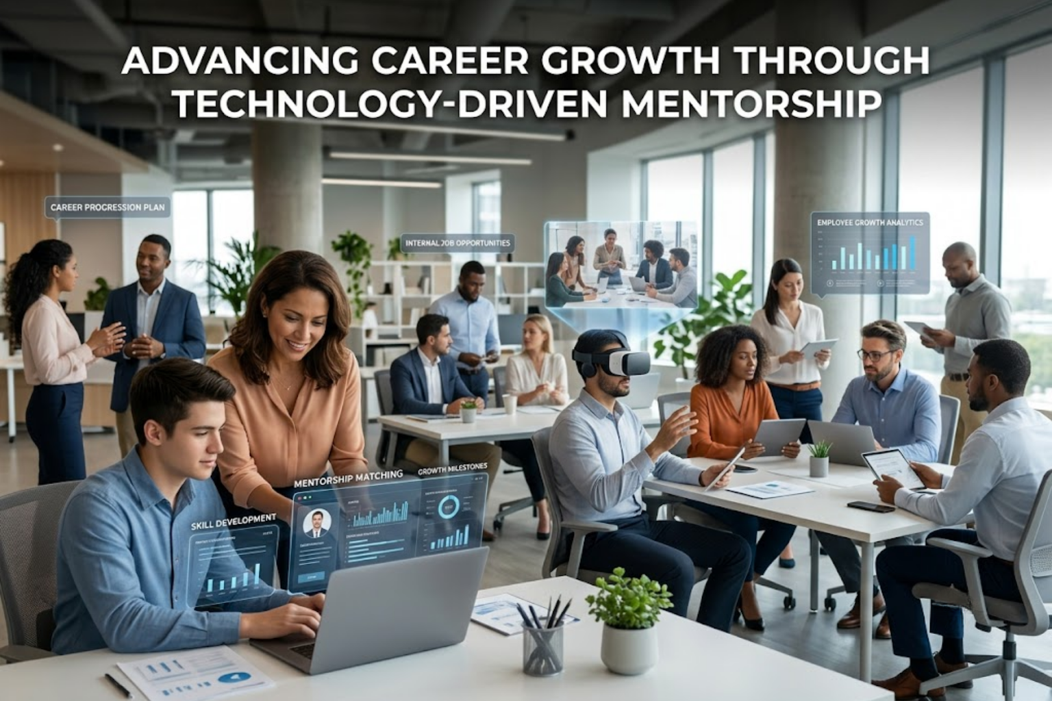 Advancing Career Growth Through Technology-Driven Mentorship